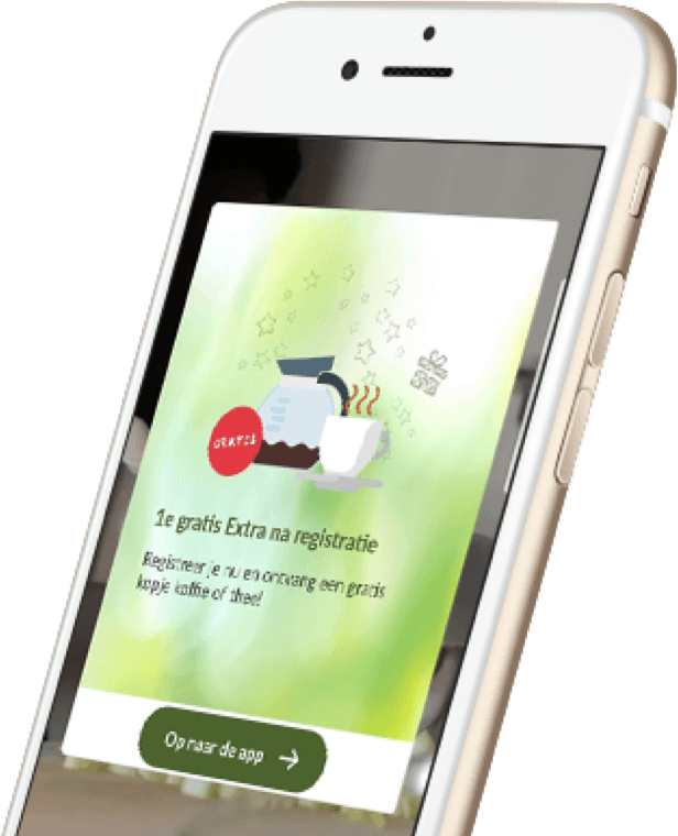 La Place mobile app showing customer loyalty rewards