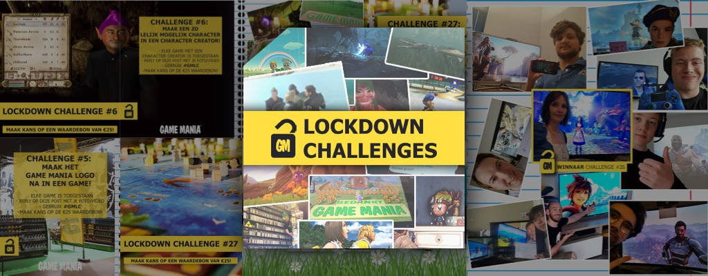 Game Mania lockdown challenges