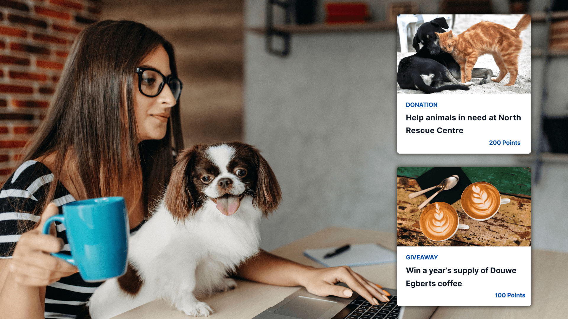 Employee rewards examples on m-wise Loyalty Cloud
