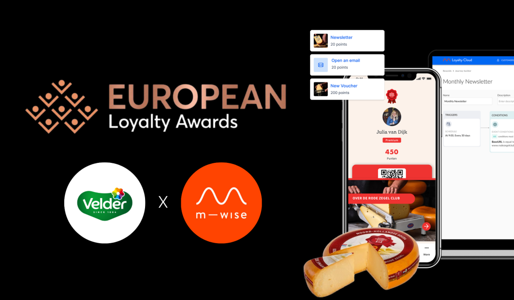 Velder and m-wise are European Loyalty Awards finalists 2025